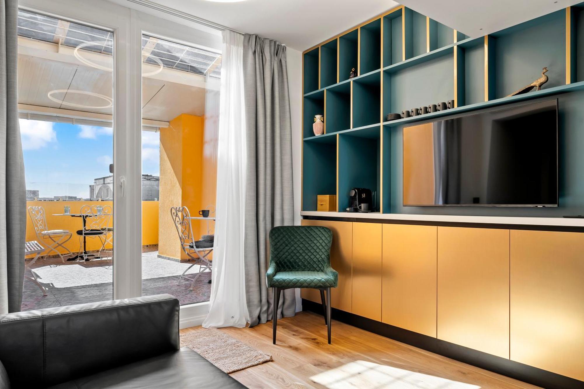 Art Nouveau Penthouse Bucharest Apartment ภายนอก รูปภาพ