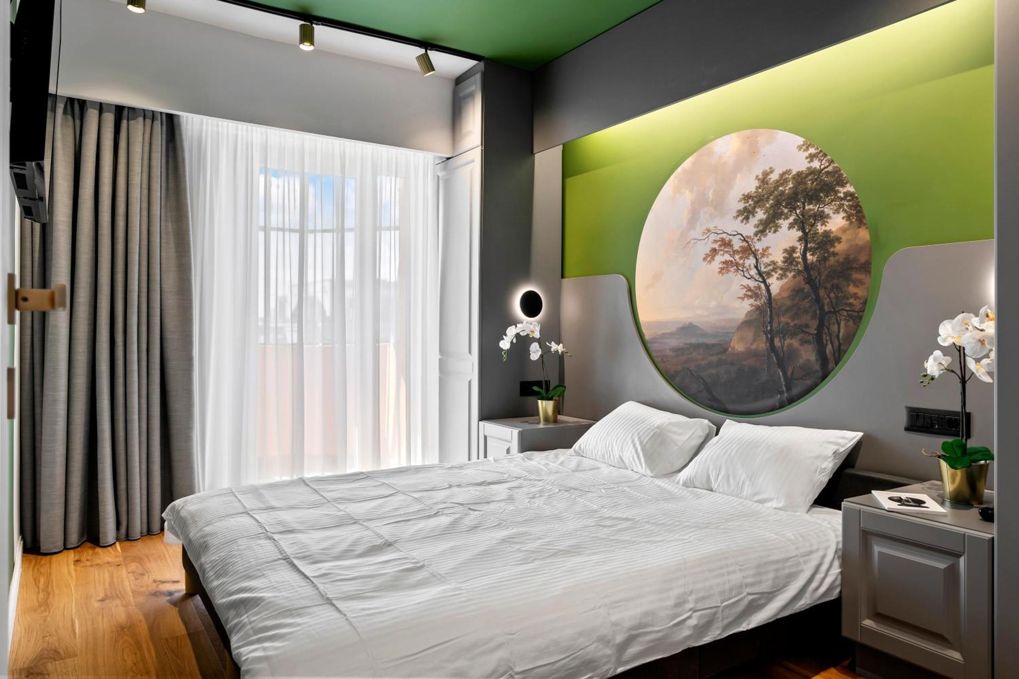 Art Nouveau Penthouse Bucharest Apartment ภายนอก รูปภาพ